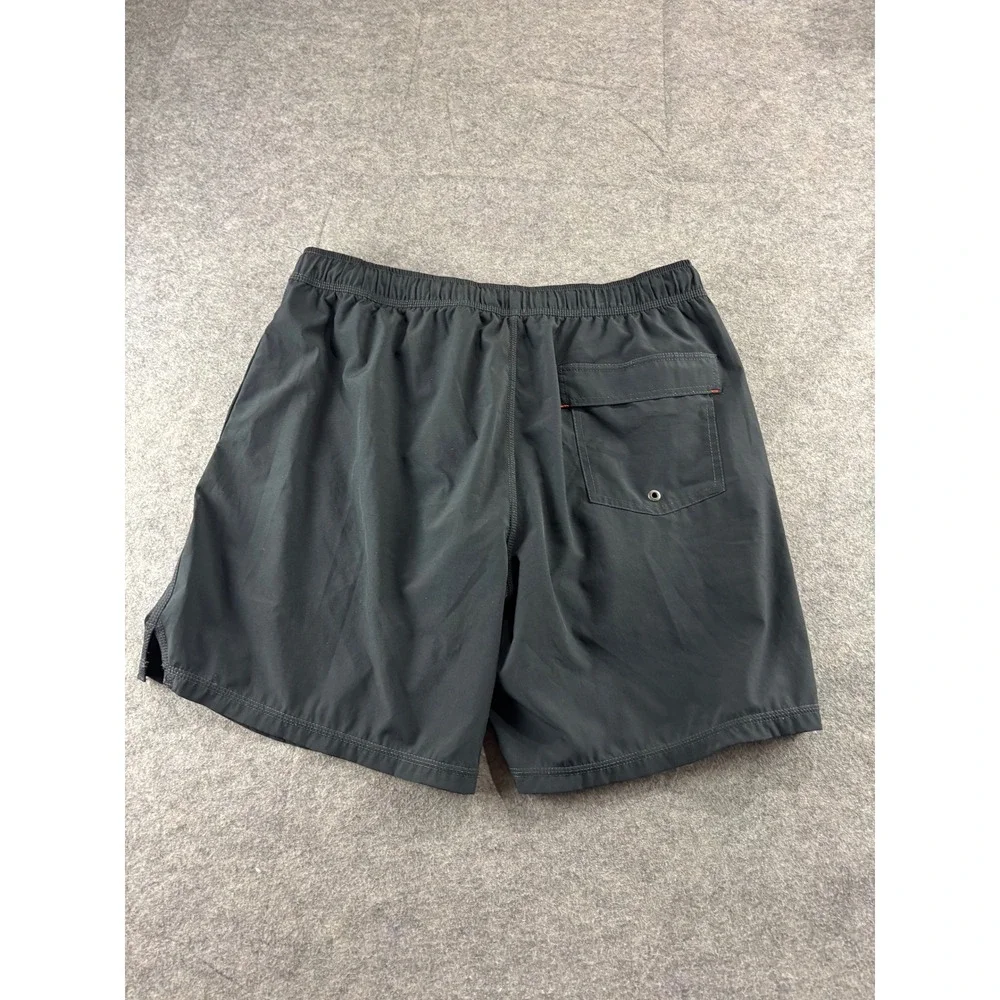 Saxx Oh Buoy 2-in-1 Swim Trunks Black BallPark Pouch Mesh Liner SXSW04L Mens XL?